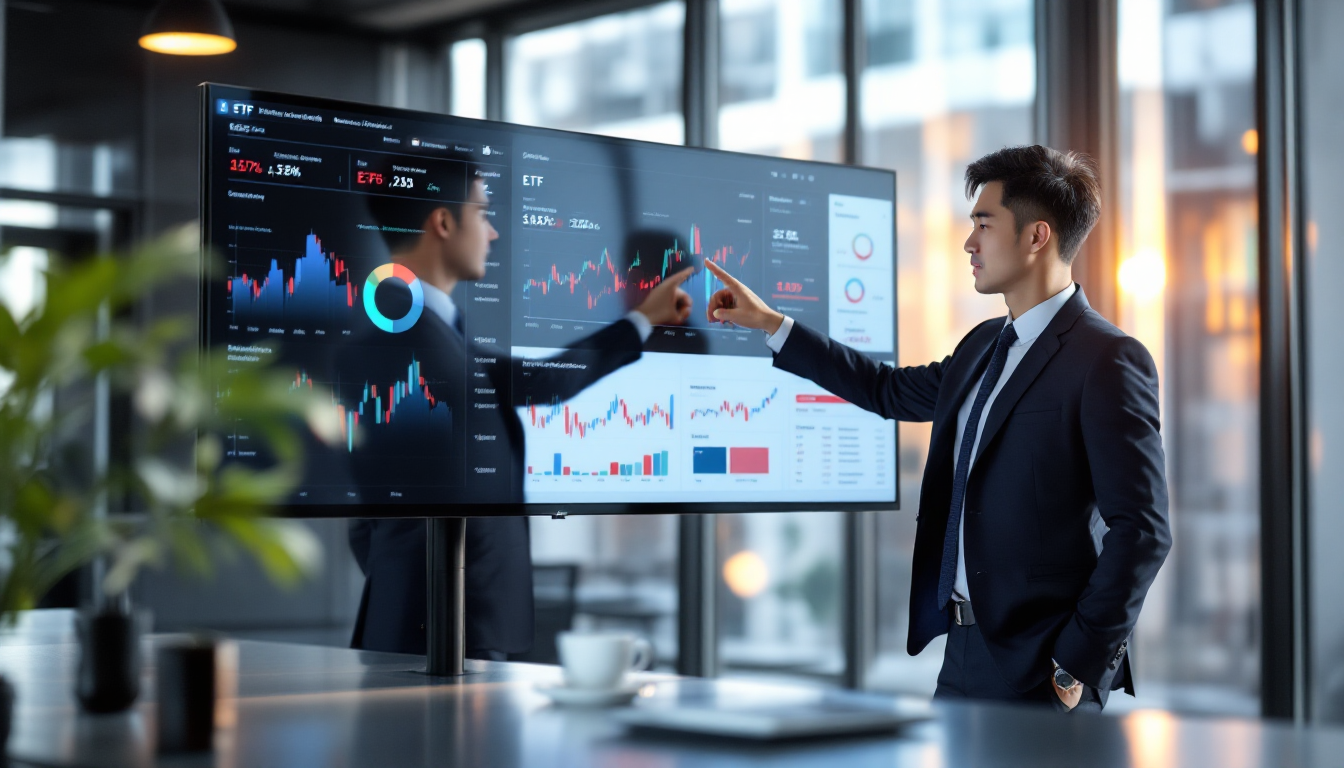 2025년 가치투자 포트폴리오 전략을 보여주는 ETF 분석 화면