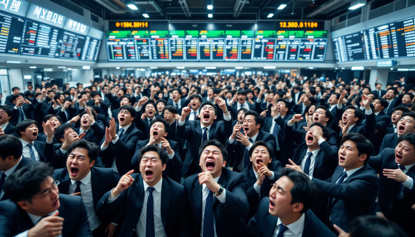 공포와 탐욕을 보여주는 주식 시장의 군중 심리