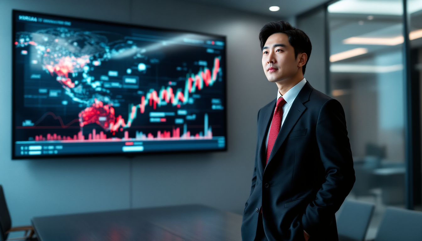 글로벌 경제 동향을 분석하는 경제 전문가