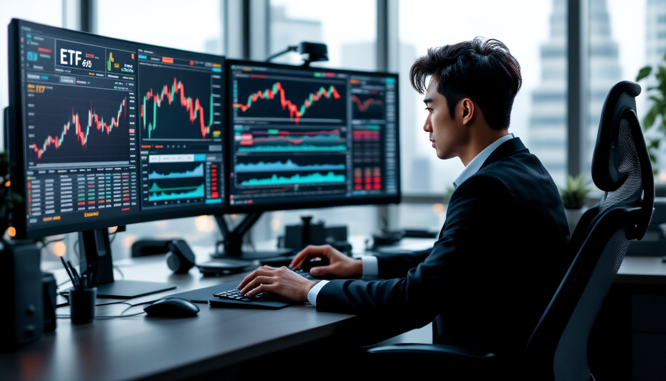 ETF 포트폴리오를 구성하고 있는 한국인 투자자