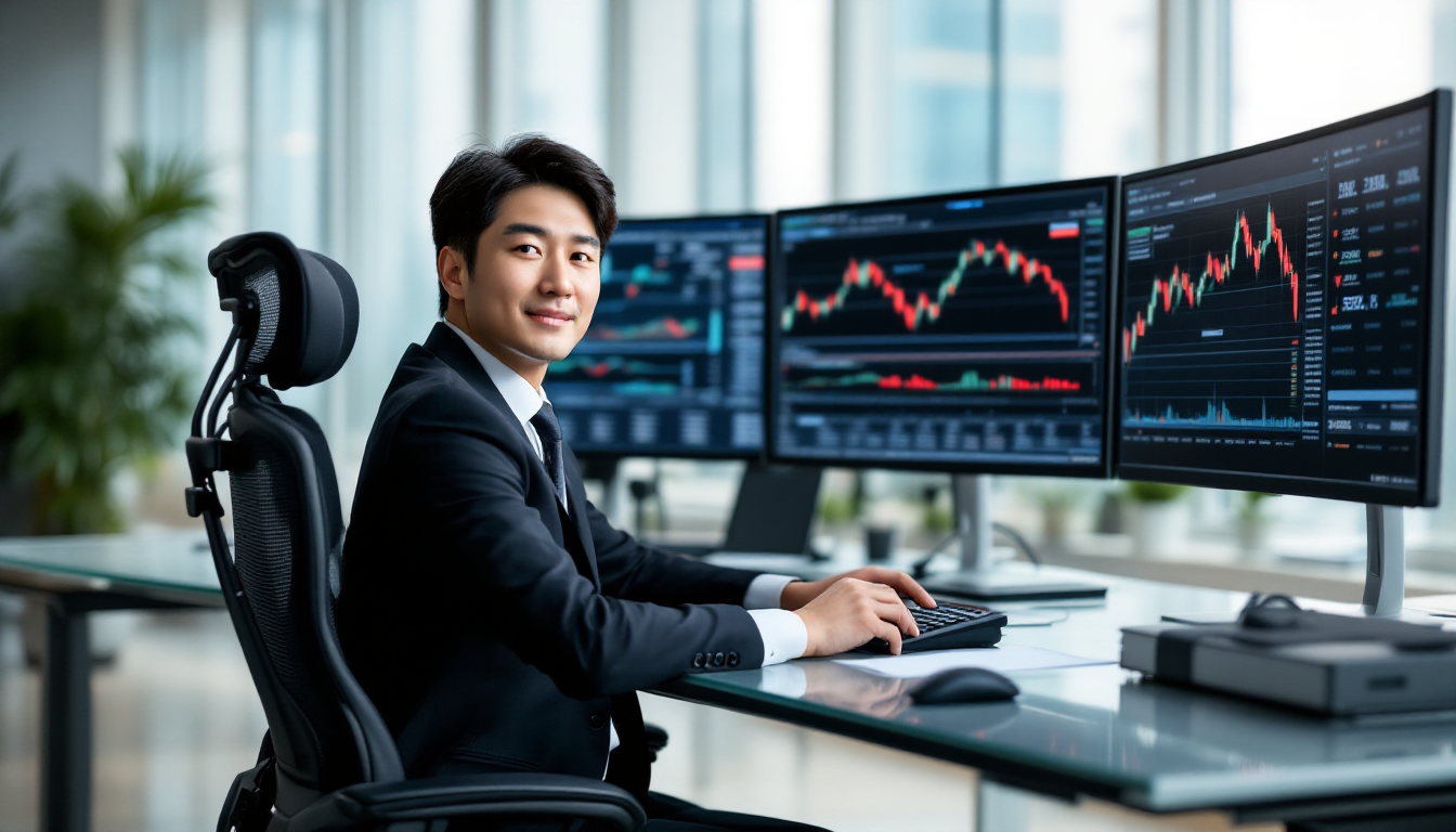 프로처럼 냉정하고 체계적으로 시장을 분석하는 한국인 트레이더