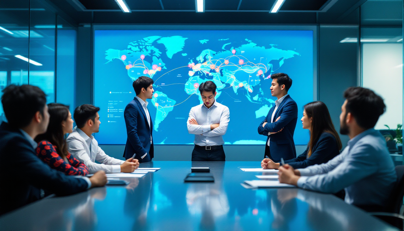 투자 유치에 실패하는 한국 스타트업 창업가들과 투자자들의 미팅 장면