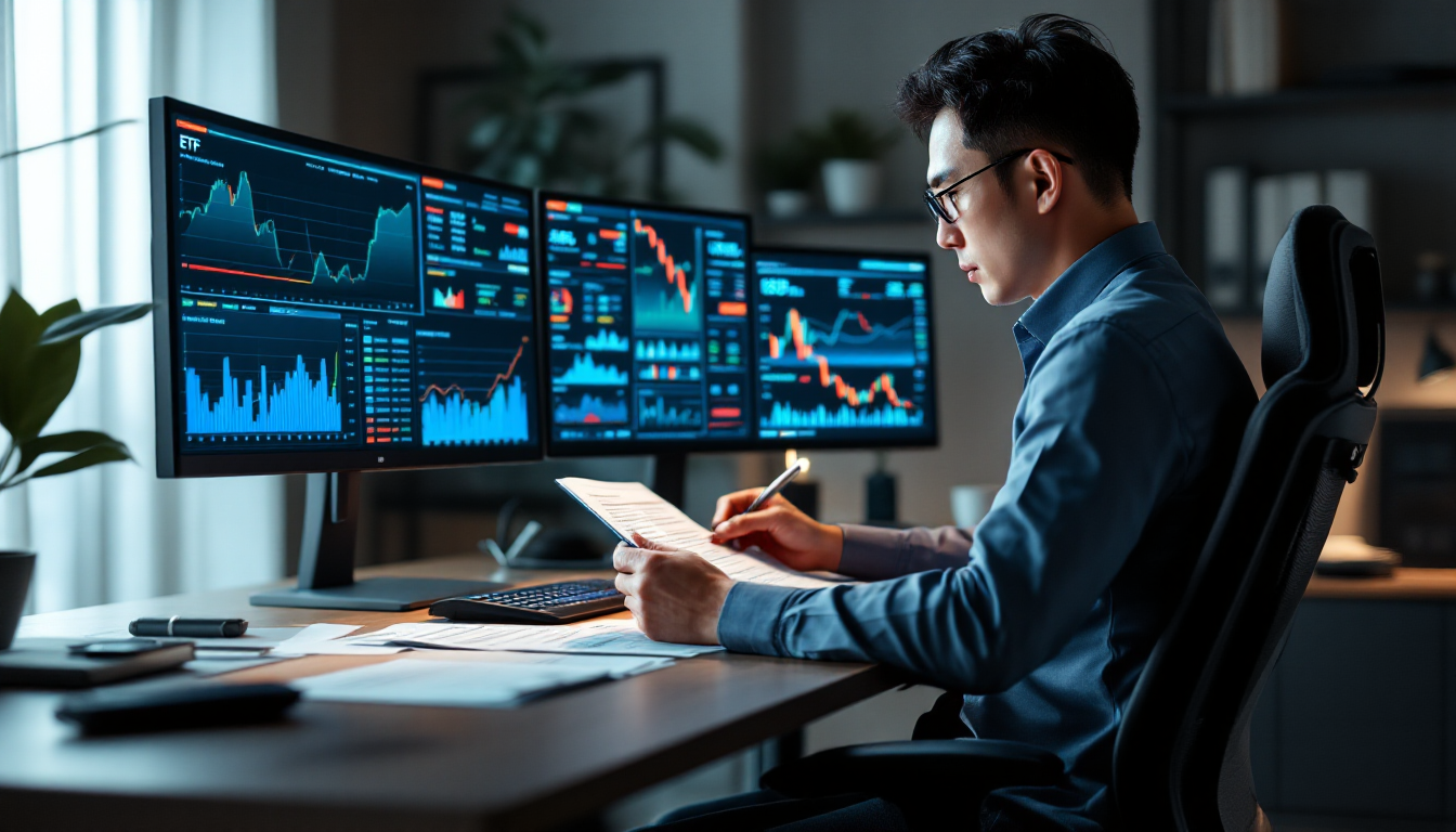 고급 리밸런싱 전략을 검토하는 한국인 전문 투자자