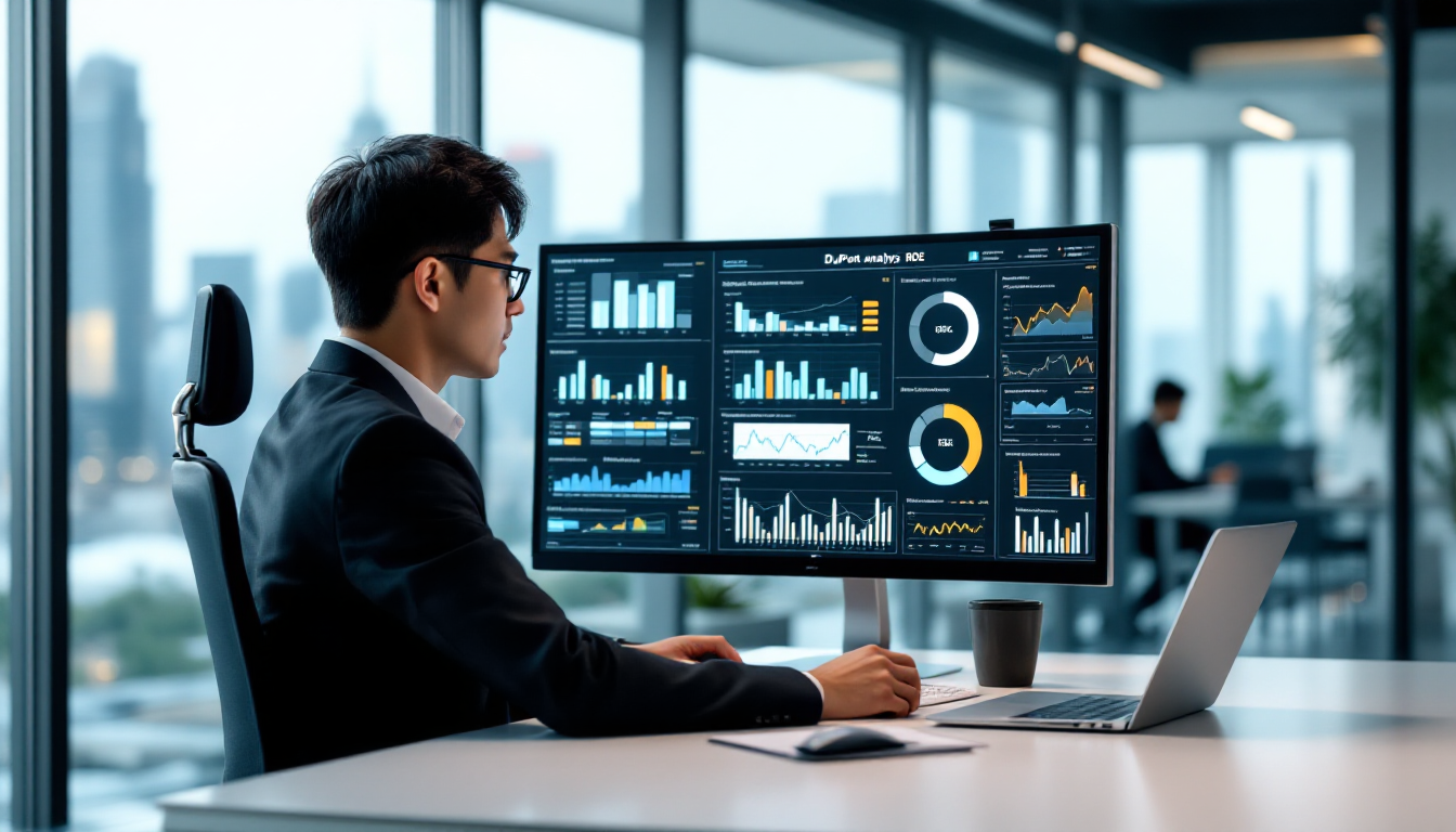 듀폰 분석을 통해 ROE를 심층 분석하는 한국인 재무 전문가