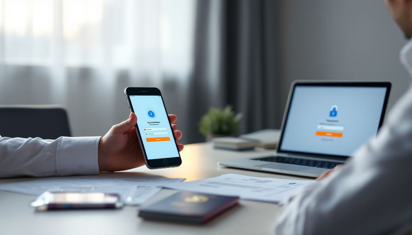 암호화폐 거래소에서 본인인증 KYC 절차를 진행하는 한국인