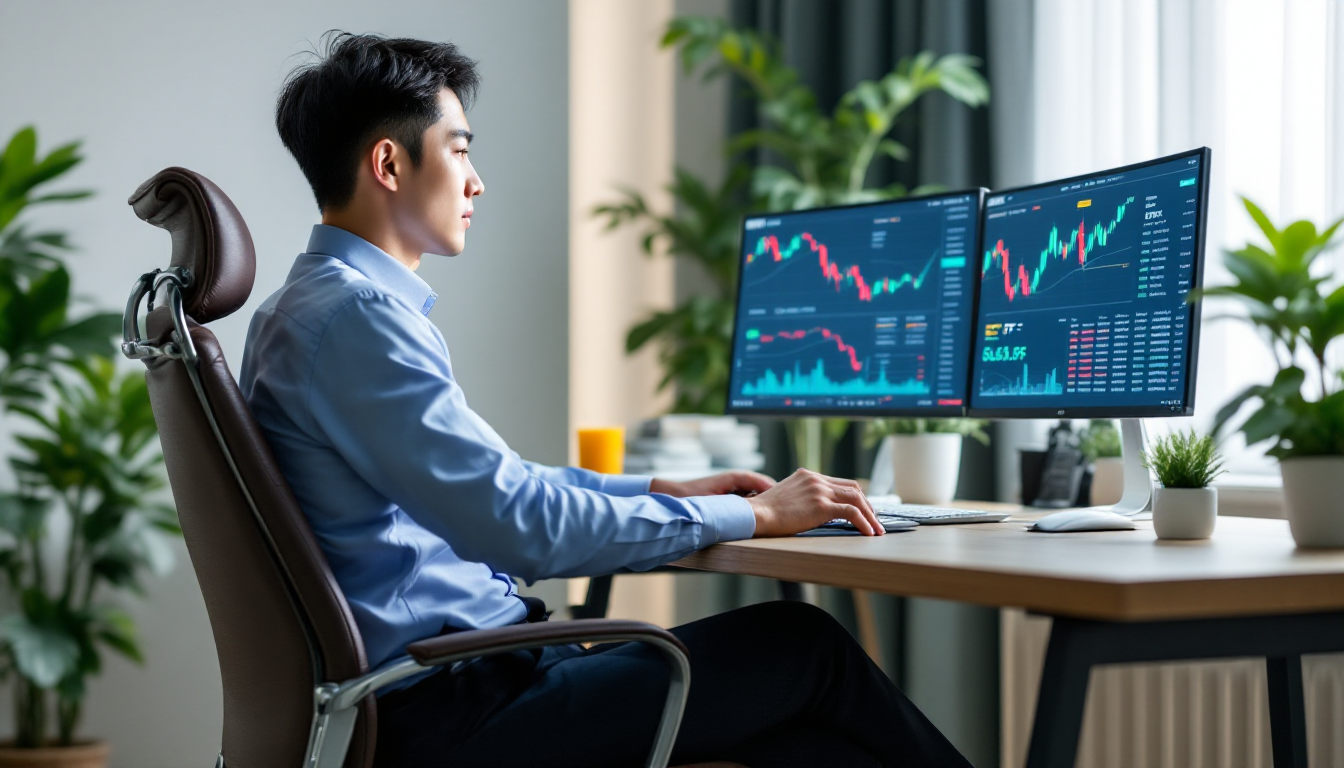 2025년 유망 투자 분야를 분석하는 한국인 투자자