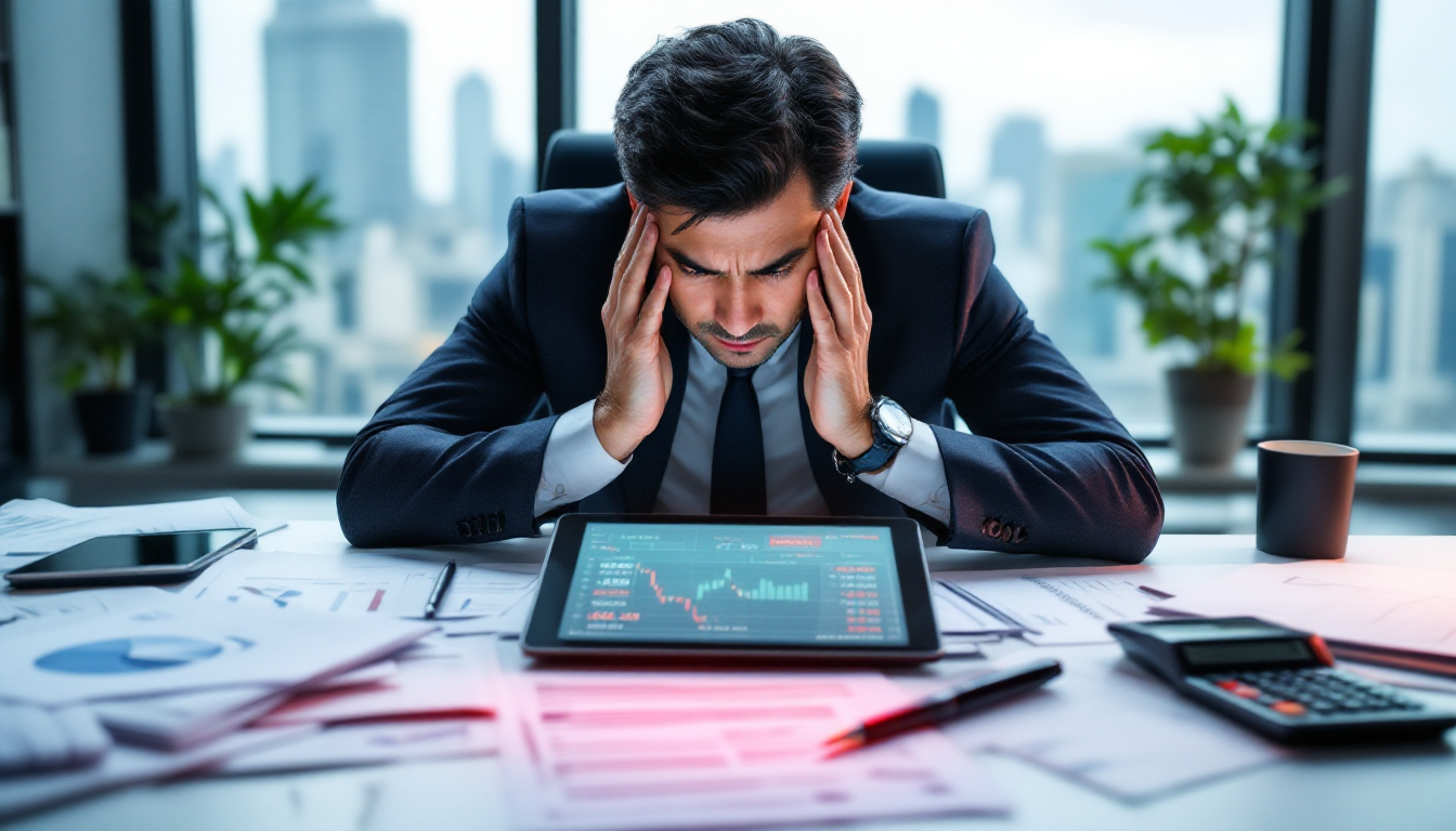 손실 회피 편향으로 잘못된 매매를 하는 투자자의 손