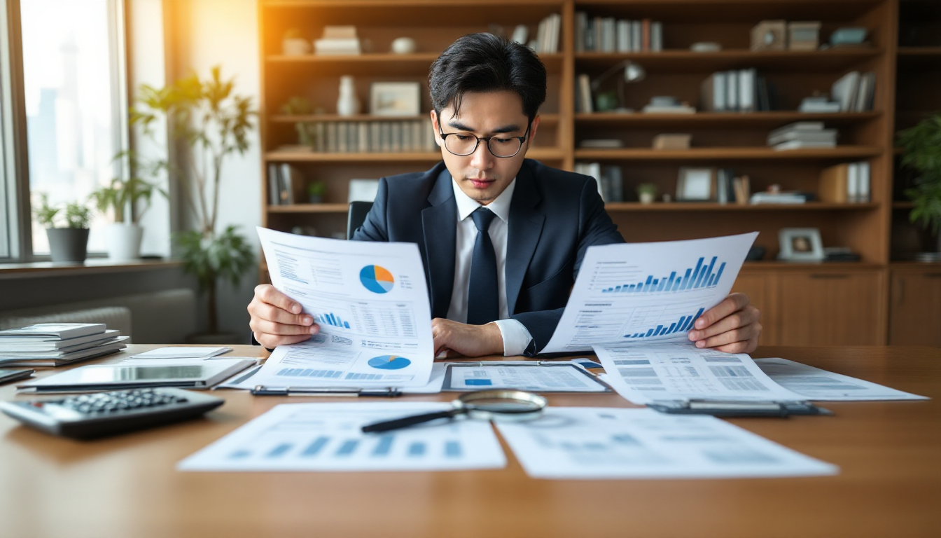 기업 재무제표를 분석하며 가치투자를 연구하는 한국인 투자자