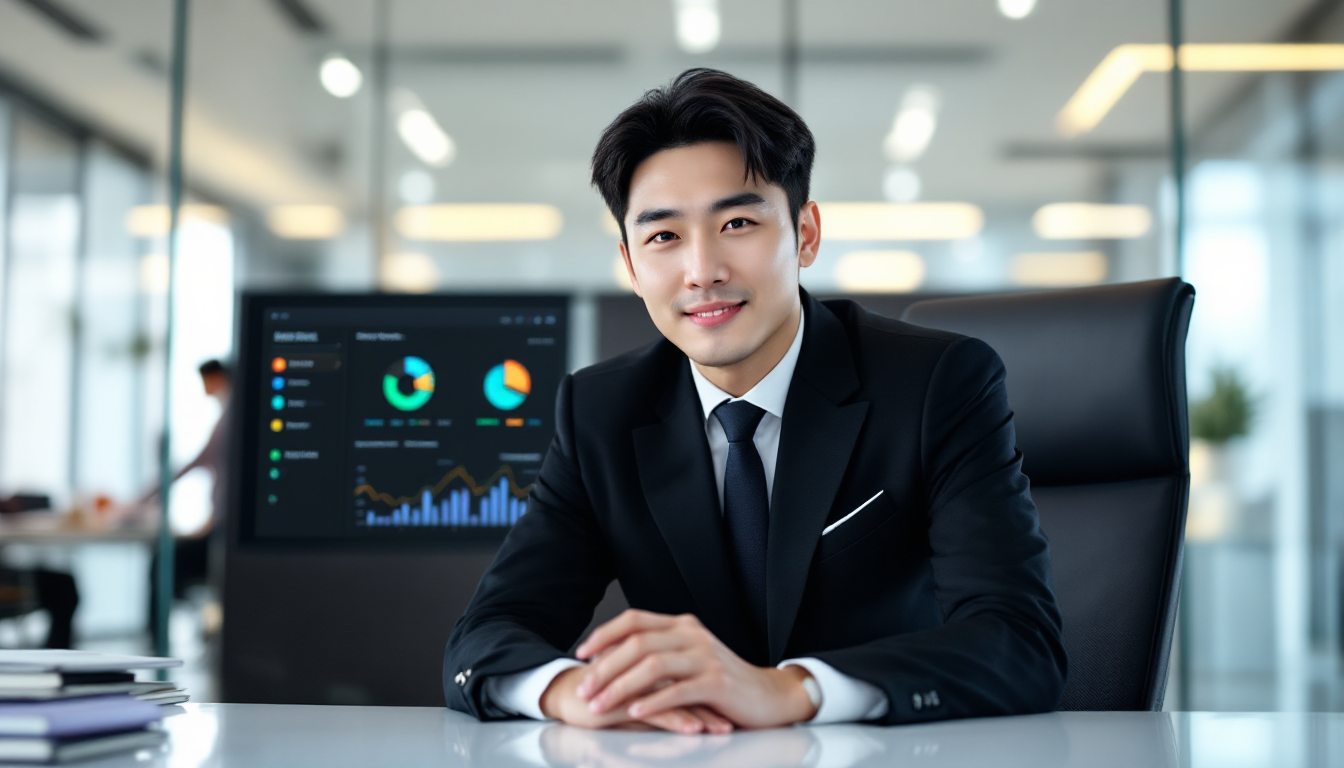 포트폴리오 리밸런싱을 수행하는 투자 전문가