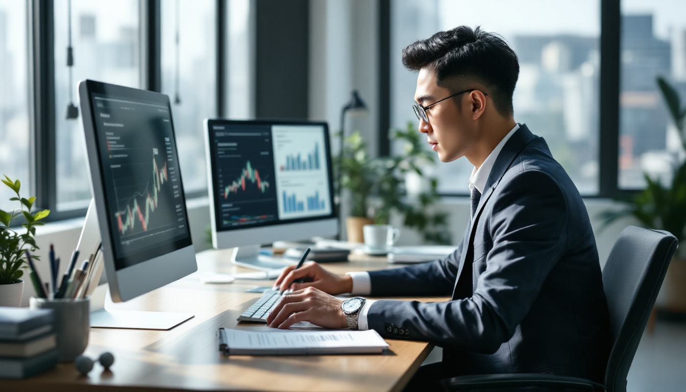 투자 일지를 작성하며 리스크 관리를 하는 투자자