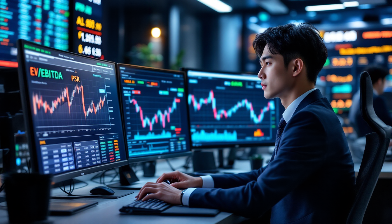 고급 투자 지표들을 비교 분석하는 한국인 주식 분석가