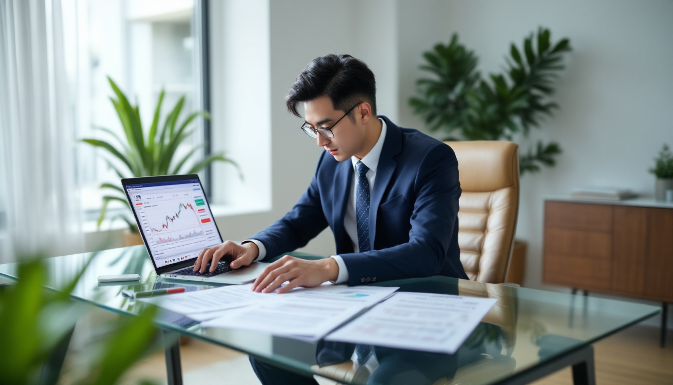 ADR과 미국 주식 배당 정보를 확인하는 한국인 투자자